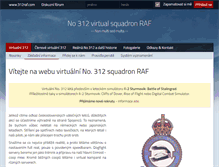 Tablet Screenshot of 312raf.com